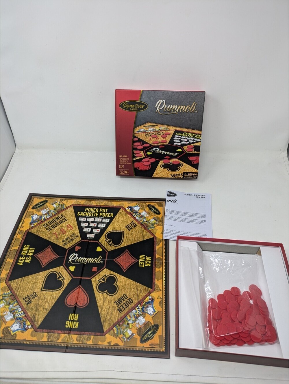 Rummoli - Vintage Board Game - Poker & Rummy Popular Card - Signature Games